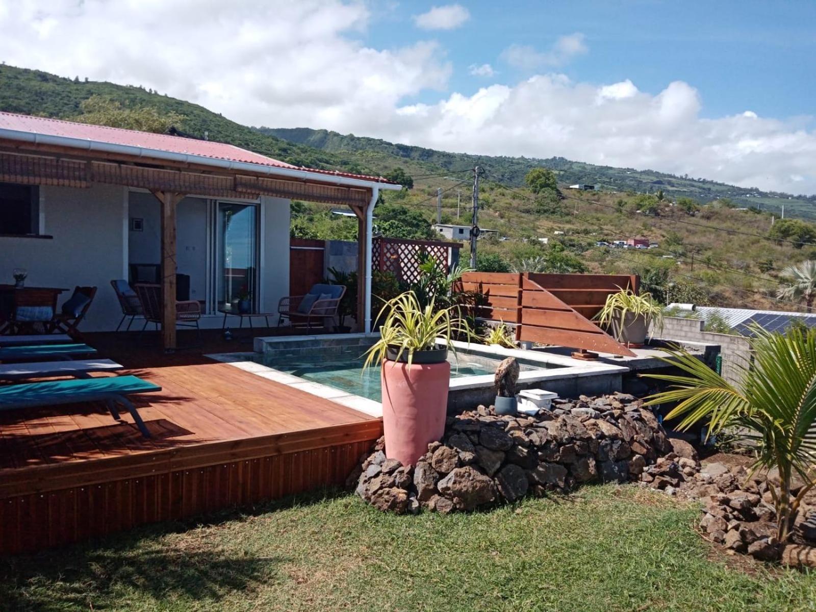 La Villa Choka Les Trois-Bassins Kültér fotó