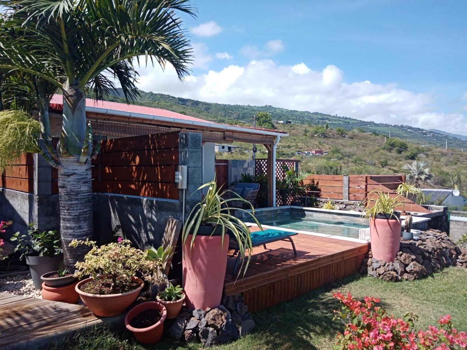 La Villa Choka Les Trois-Bassins Kültér fotó