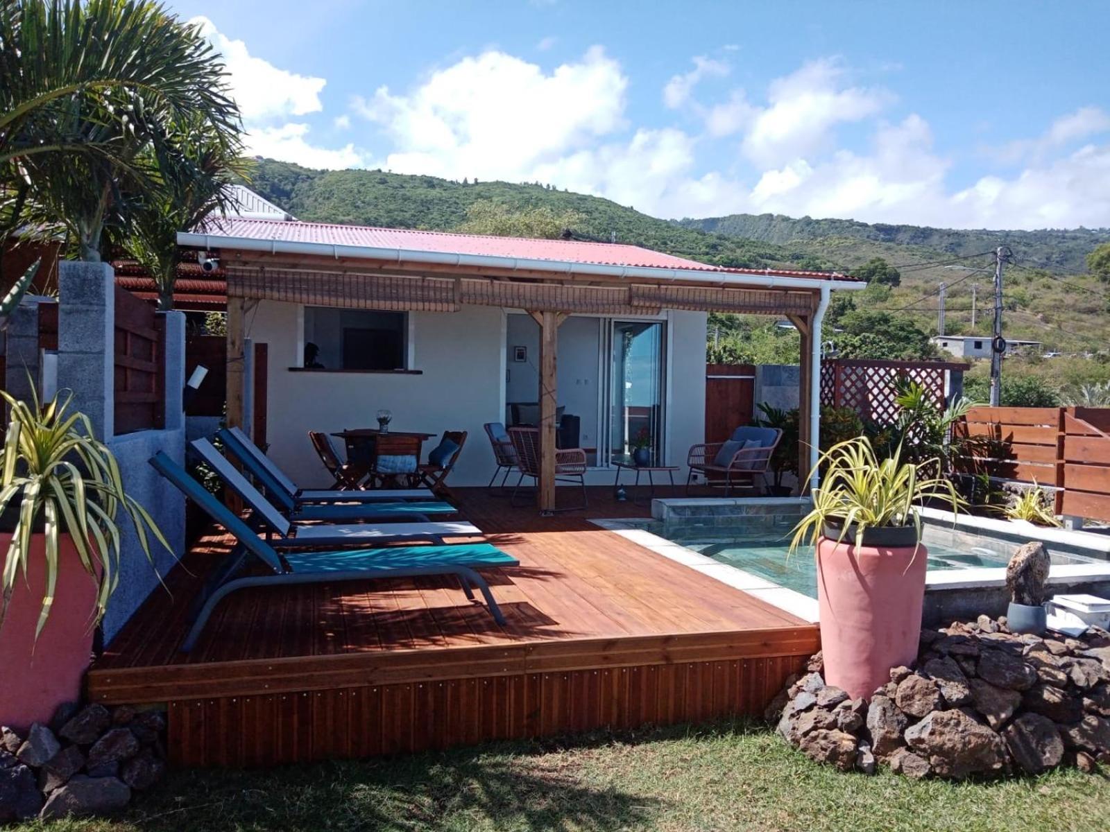 La Villa Choka Les Trois-Bassins Kültér fotó